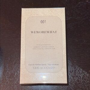 WeWoreWhat Eau de Parfum 001 3.4 oz NIB